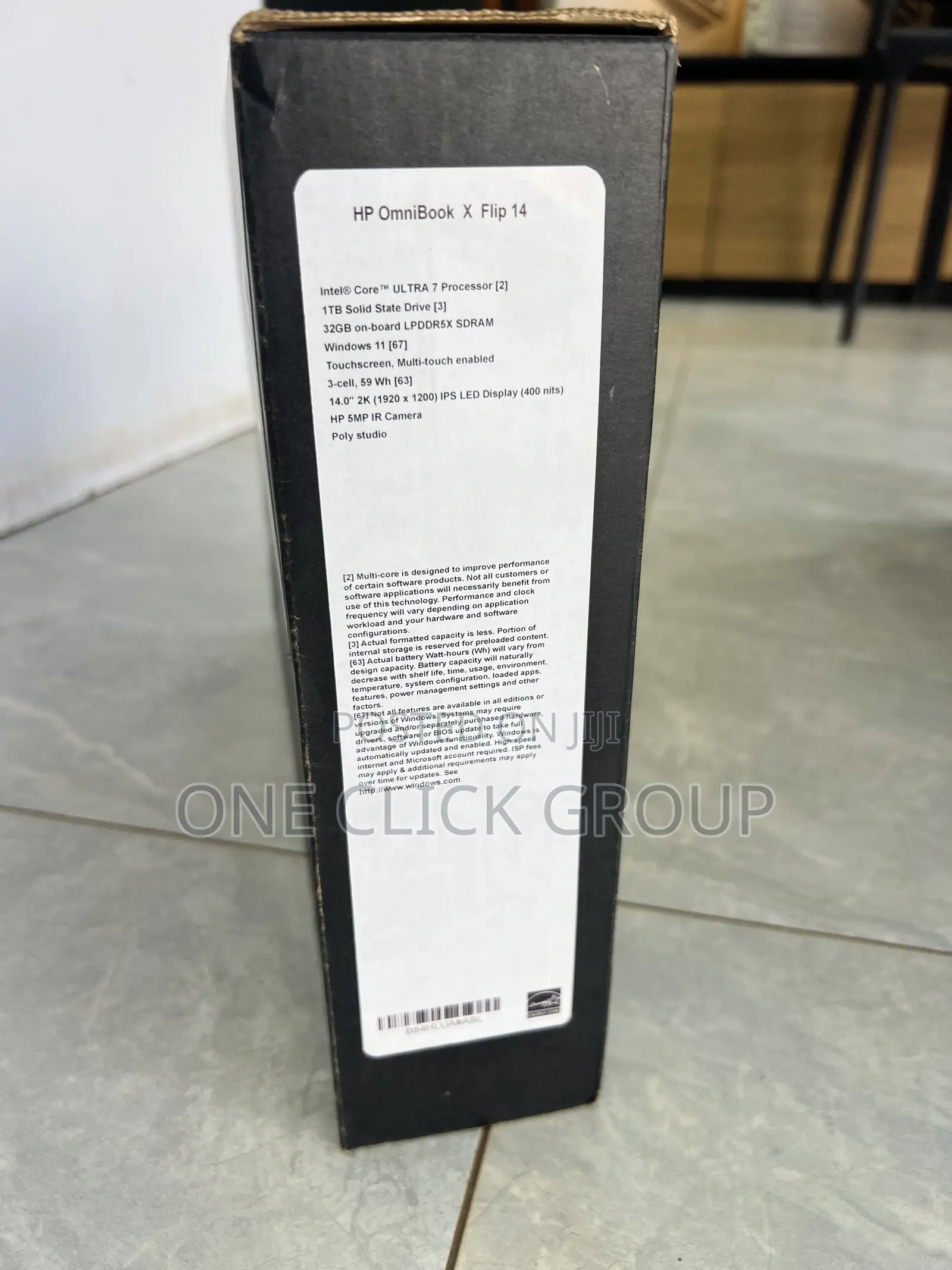 New HP OmniBook X Flip 14" 32GB Intel Core Ultra 7 SSHD (Hybrid) 1T