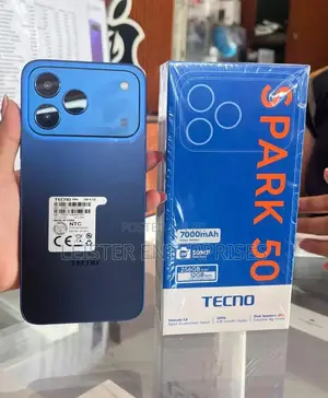 New Tecno Spark 50 128 GB Blue