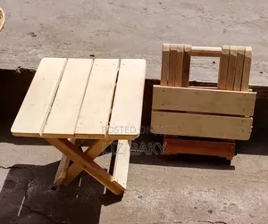 Wooden Folding Stools