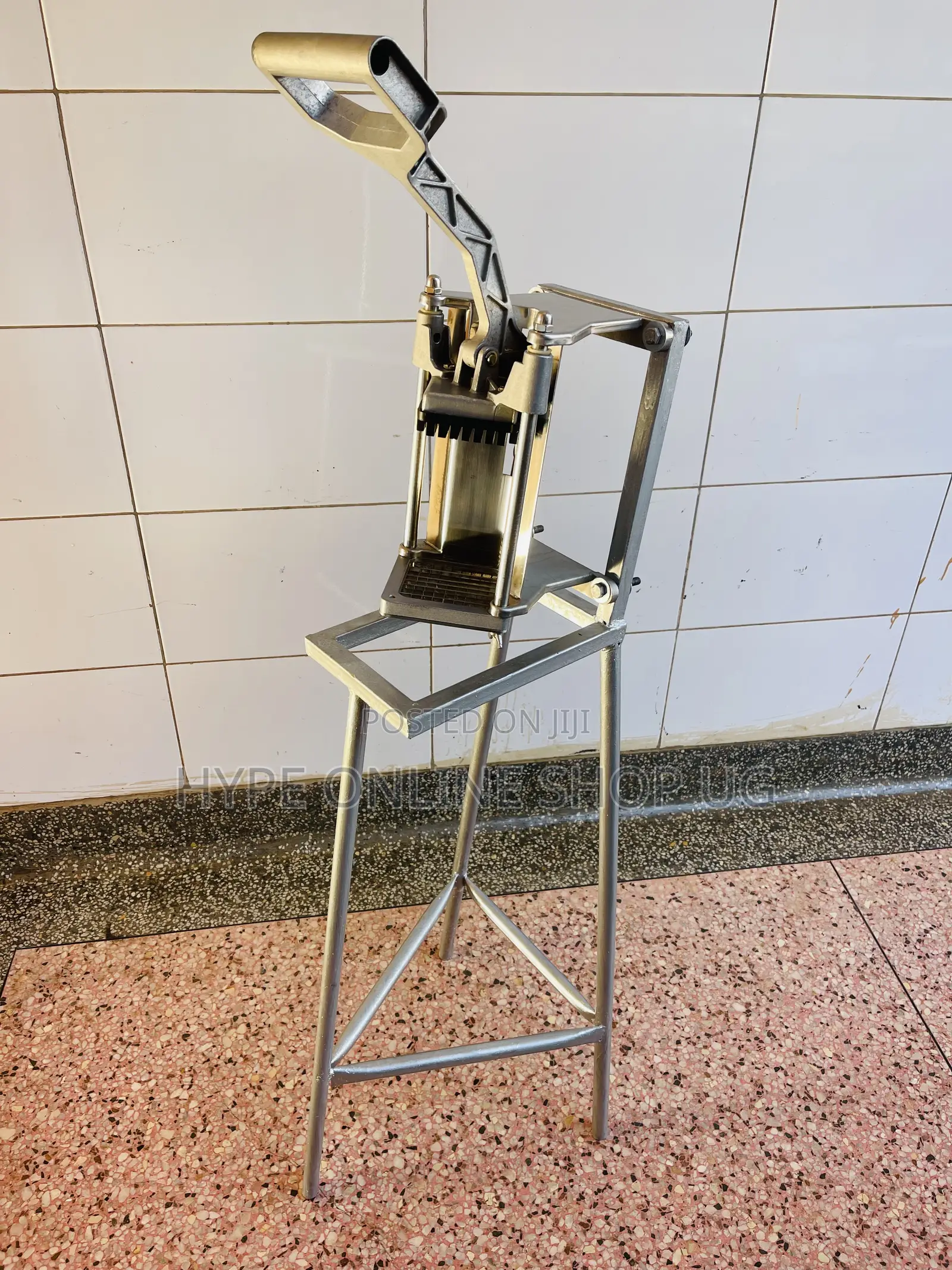 Reliable Solid Stainless Food Chopper With Astand