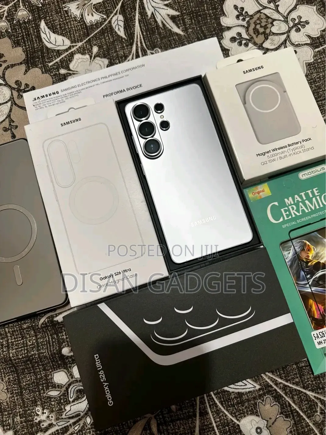 New Samsung Galaxy S26 Ultra 5G 256 GB White