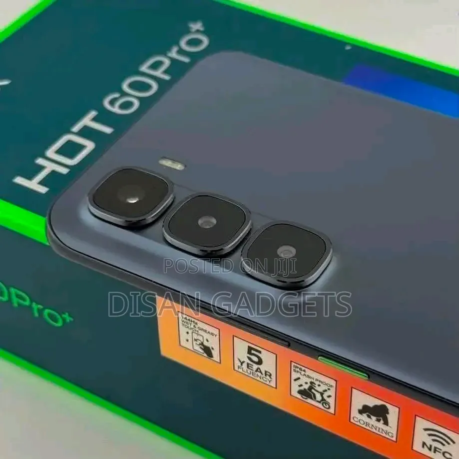 New Infinix Hot 60 Pro+ 256 GB Black