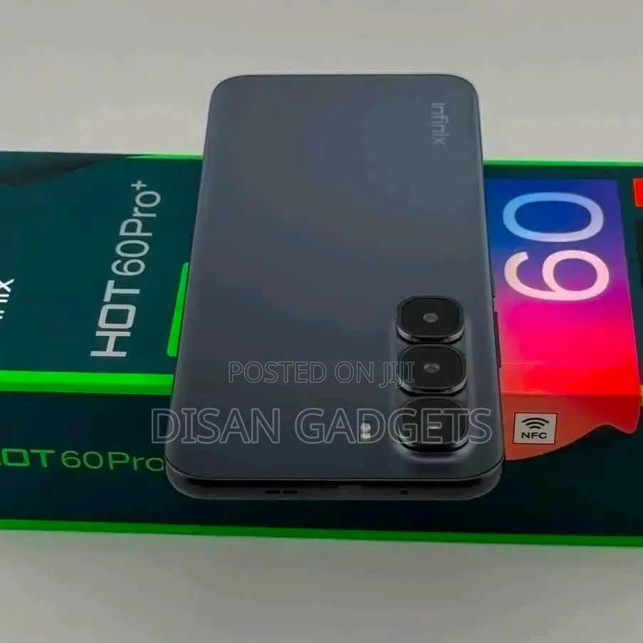 New Infinix Hot 60 Pro+ 256 GB Black