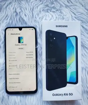 New Samsung Galaxy A16 5G 256 GB Black