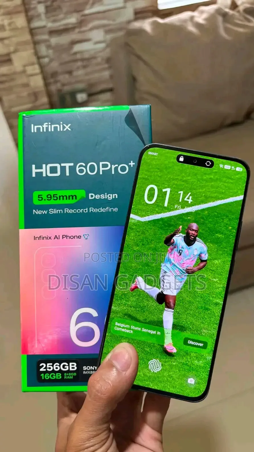 New Infinix Hot 60 Pro+ 256 GB Black