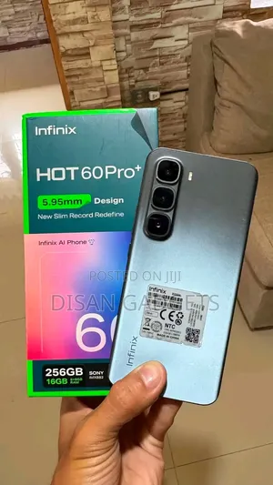 New Infinix Hot 60 Pro+ 256 GB Black