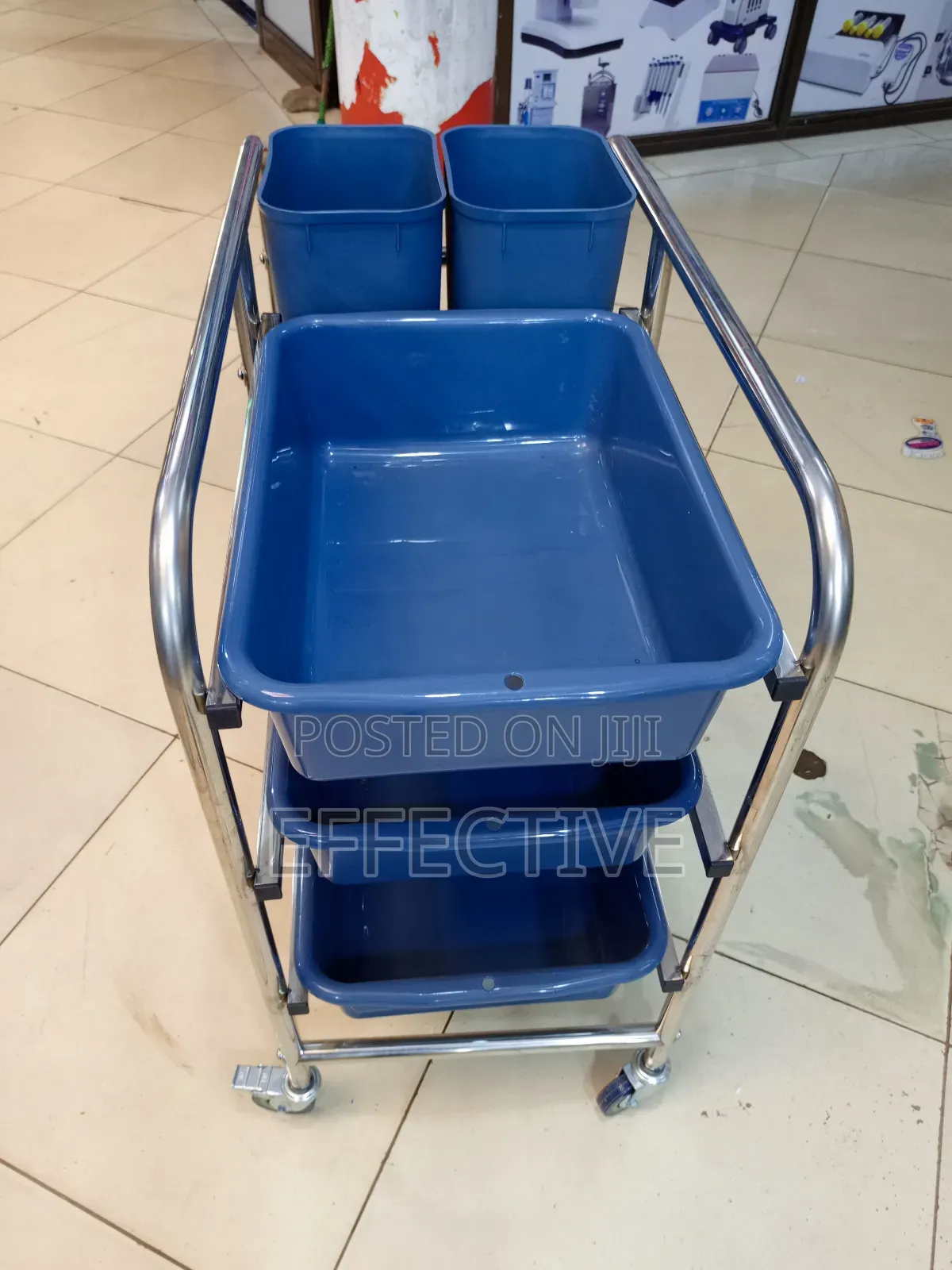 Stainless Steel Bussing Trolley