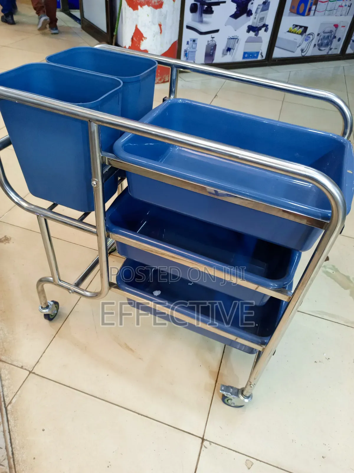 Stainless Steel Bussing Trolley