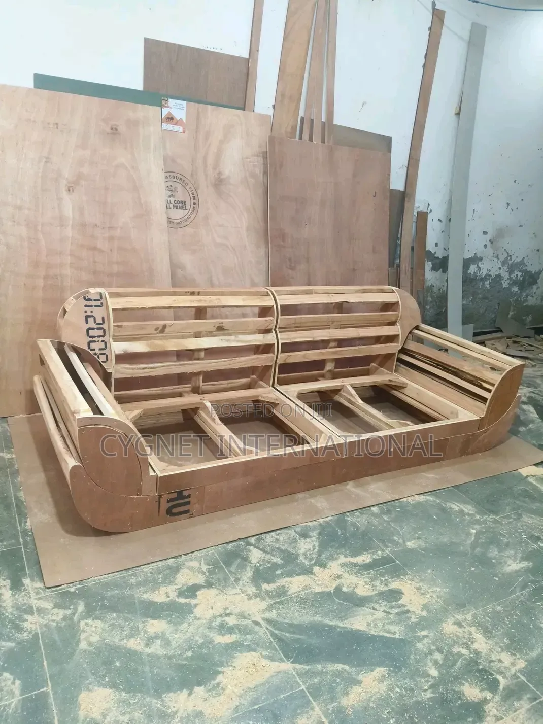 Ready to Take Two Seater Sofa Set