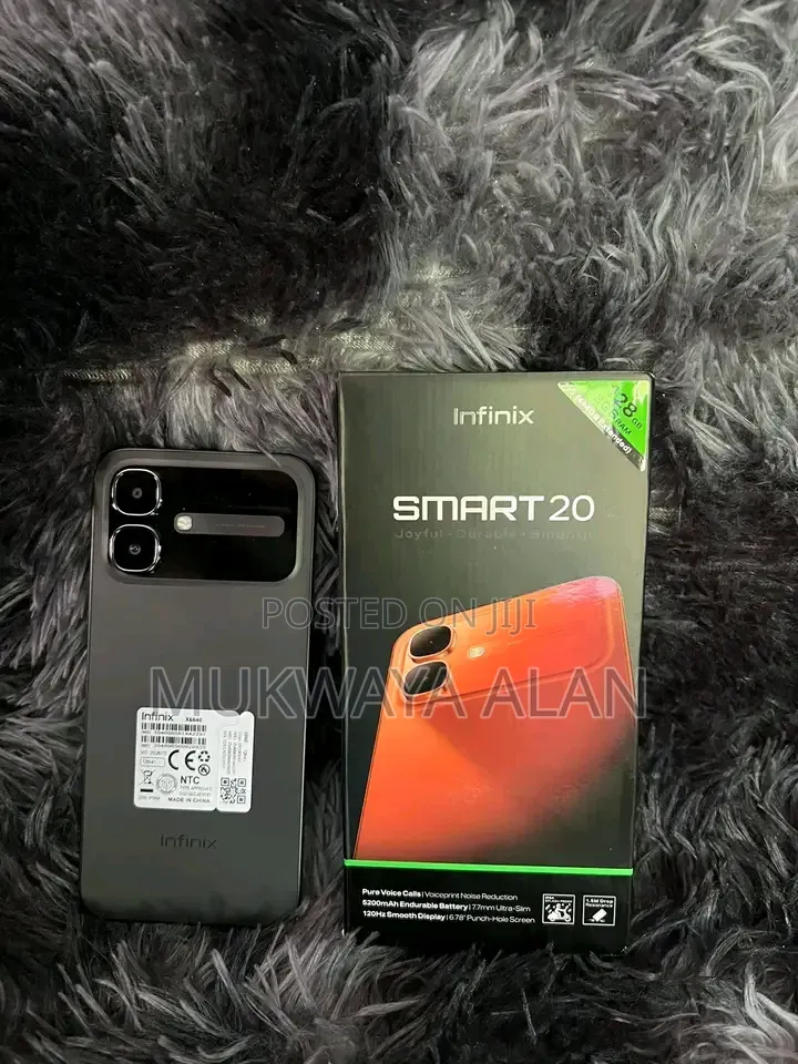 New Infinix Smart 20 128 GB Black