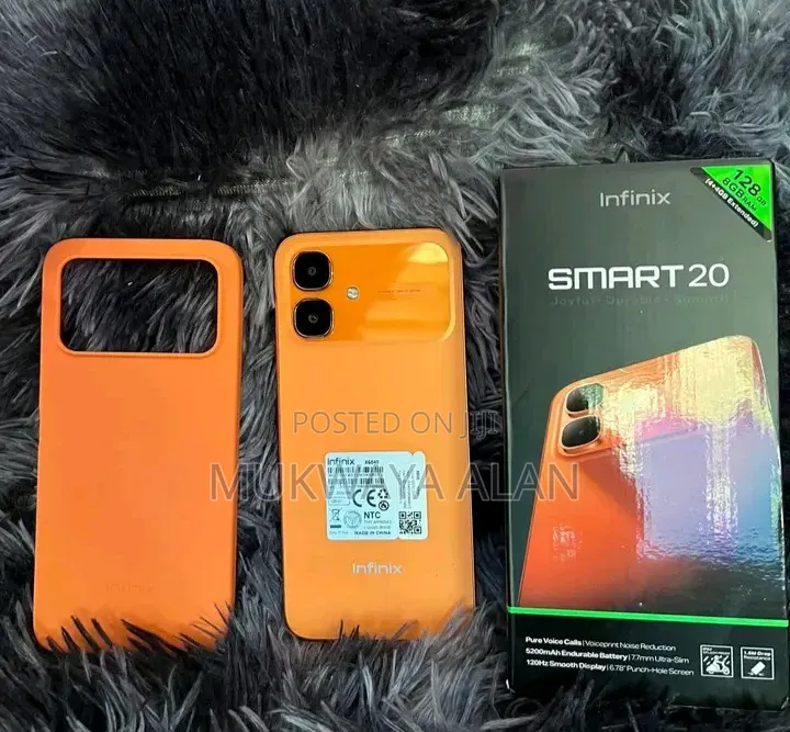 New Infinix Smart 20 128 GB Orange