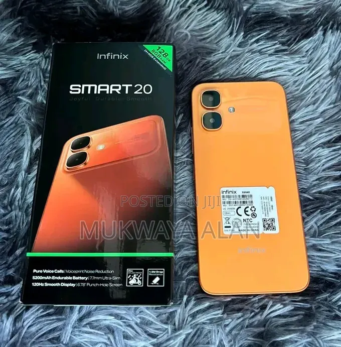 New Infinix Smart 20 128 GB Orange