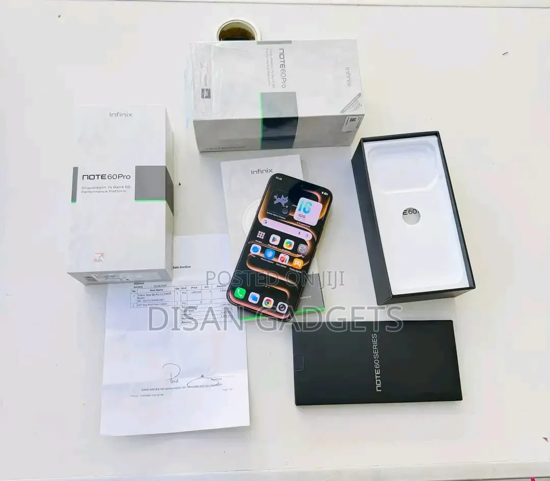 New Infinix Note 60 Pro 256 GB Bronze