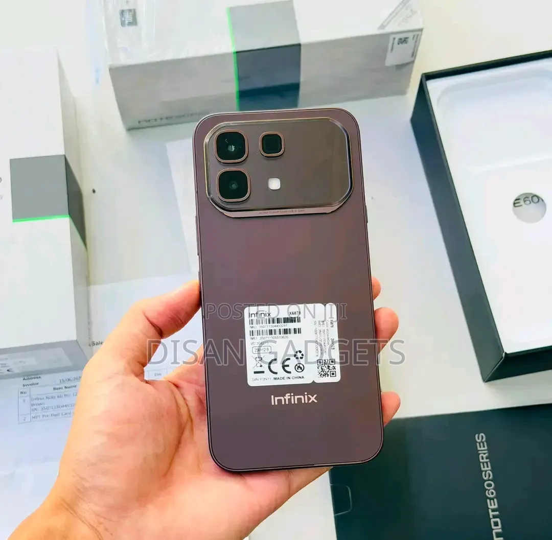 New Infinix Note 60 Pro 256 GB Bronze