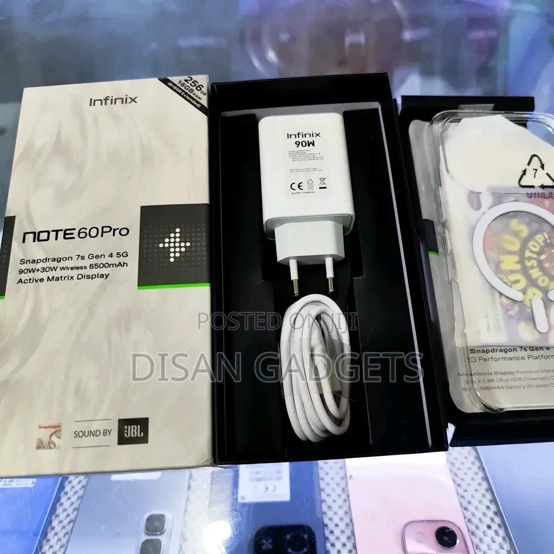 New Infinix Note 60 Pro 256 GB Bronze