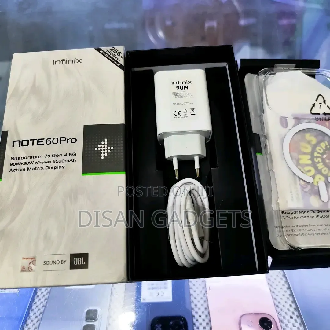 New Infinix Note 60 Pro 256 GB Bronze