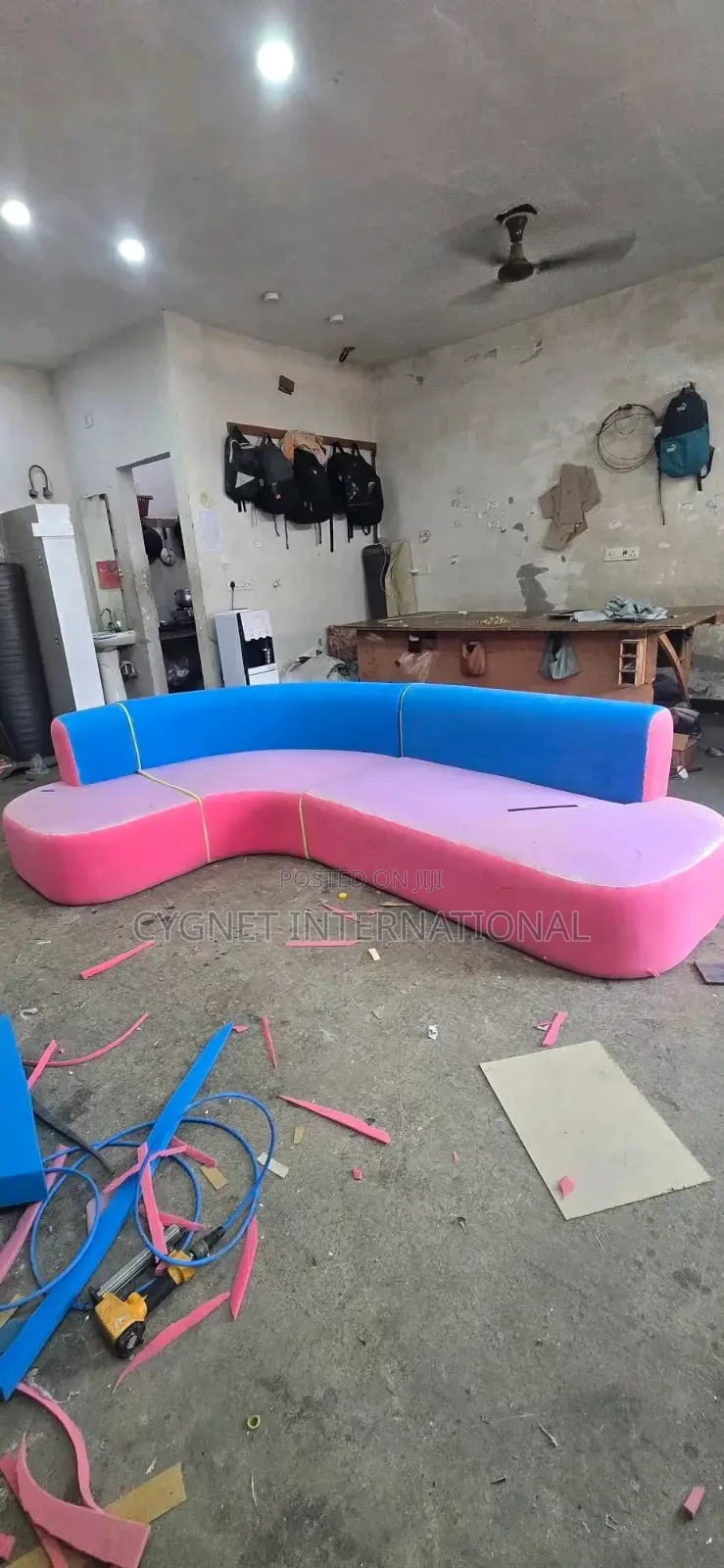 Beautiful Luxurious L Shape Sofa Set