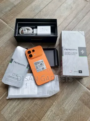 New Infinix Note 60 Pro 256 GB Orange