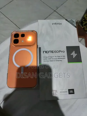 New Infinix Note 60 Pro 256 GB Orange