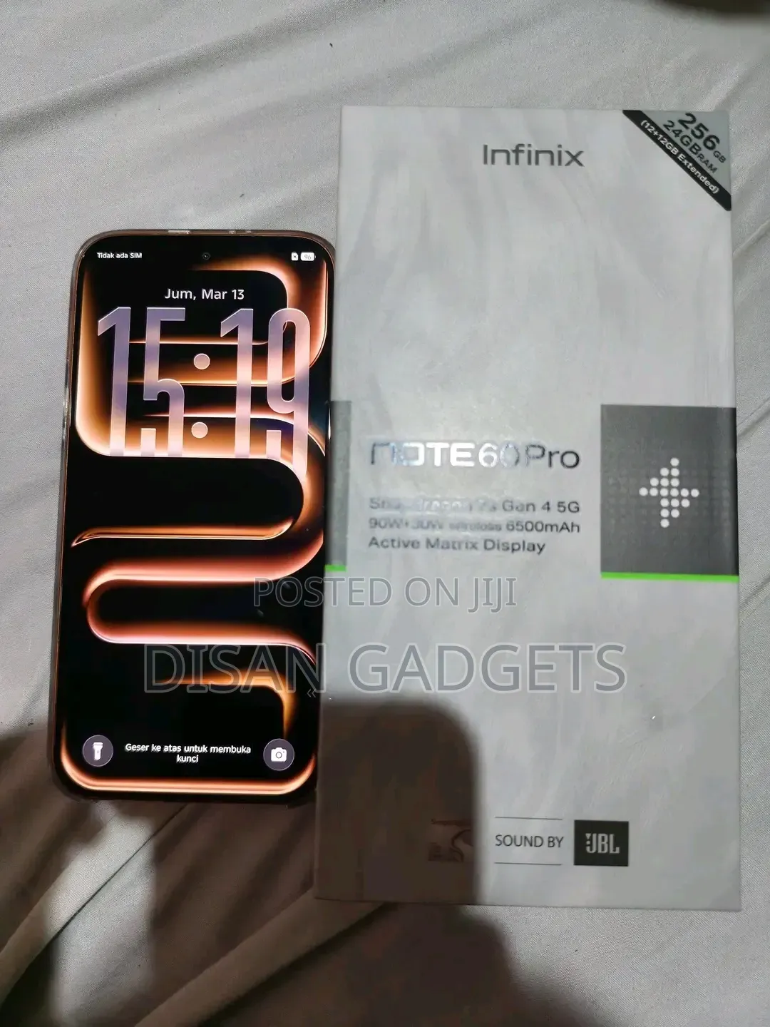 New Infinix Note 60 Pro 256 GB Orange