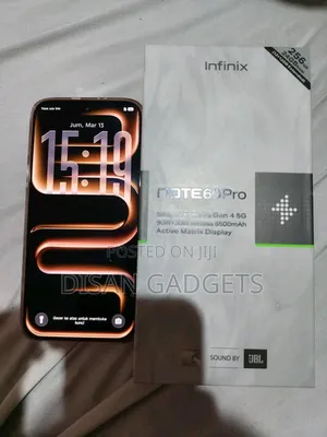 New Infinix Note 60 Pro 256 GB Orange