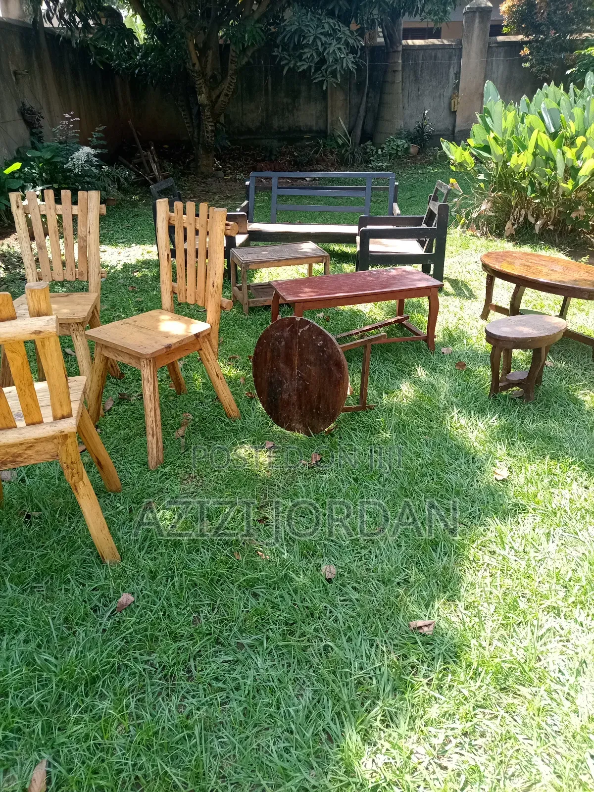 Give Away Whole Package of Used Wooden Furniture Sets