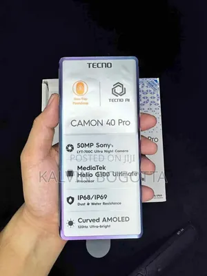 New Tecno Camon 40 Pro 5G 256 GB Blue