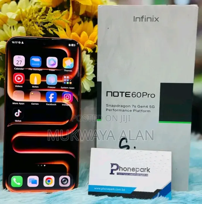 New Infinix Note 60 Pro 256 GB Orange