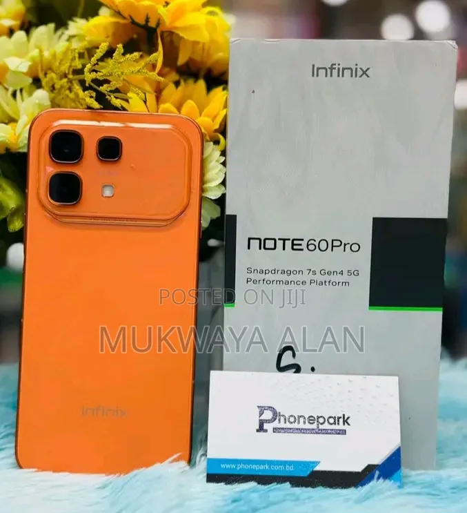New Infinix Note 60 Pro 256 GB Orange