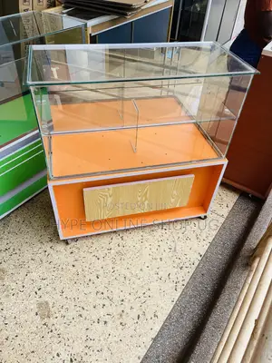 Brandnew Orangie 3/3feets Showcase Display Counter