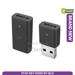 N300 Nano Wifi Bluetooth 2-in-1 Usb Dongle New Black