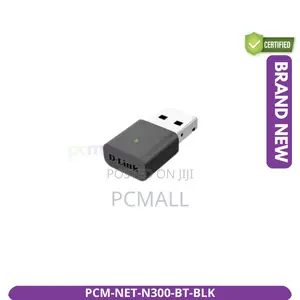 N300 Nano Wifi Bluetooth 2-in-1 Usb Dongle New Black