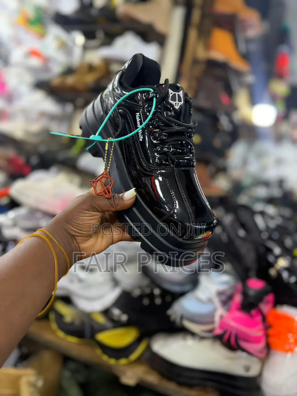 Naked Wolfe Shinny Black
