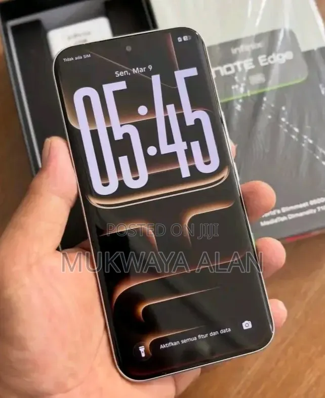 New Infinix Note Edge 256 GB Gray