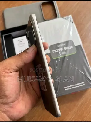 New Infinix Note Edge 256 GB Gray