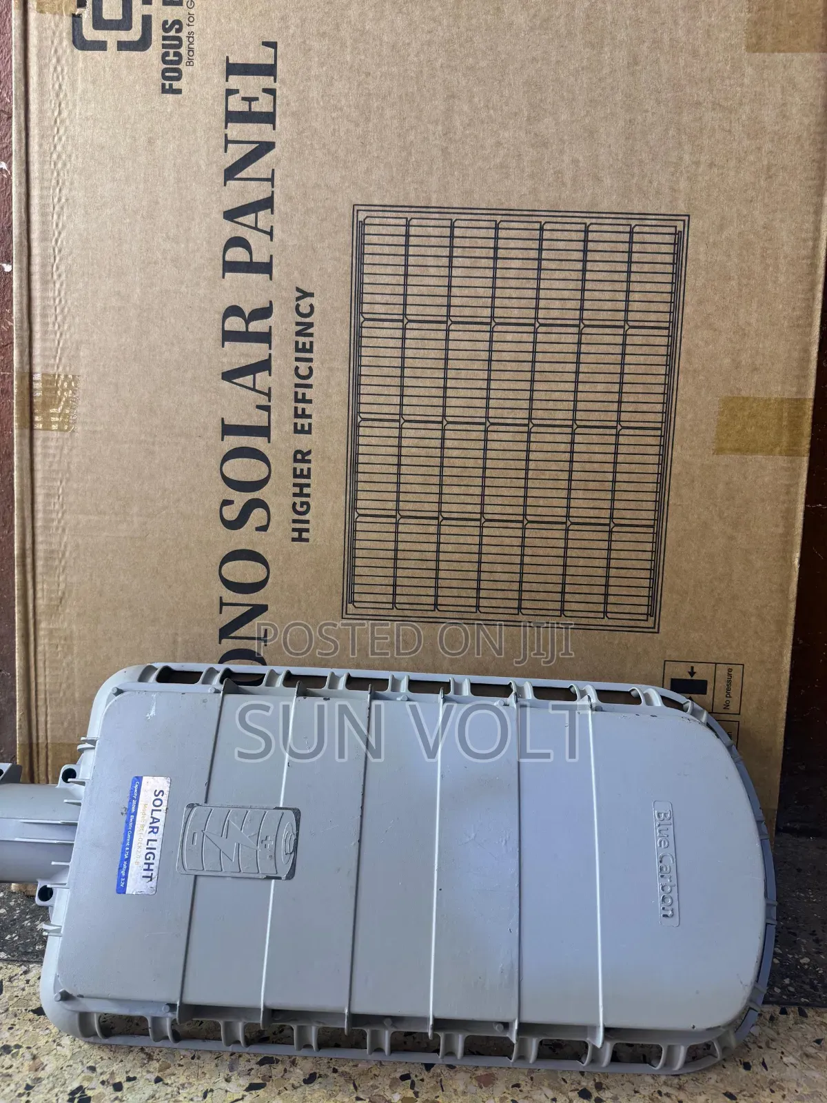 1000w Blue Carbon Solar Street Light