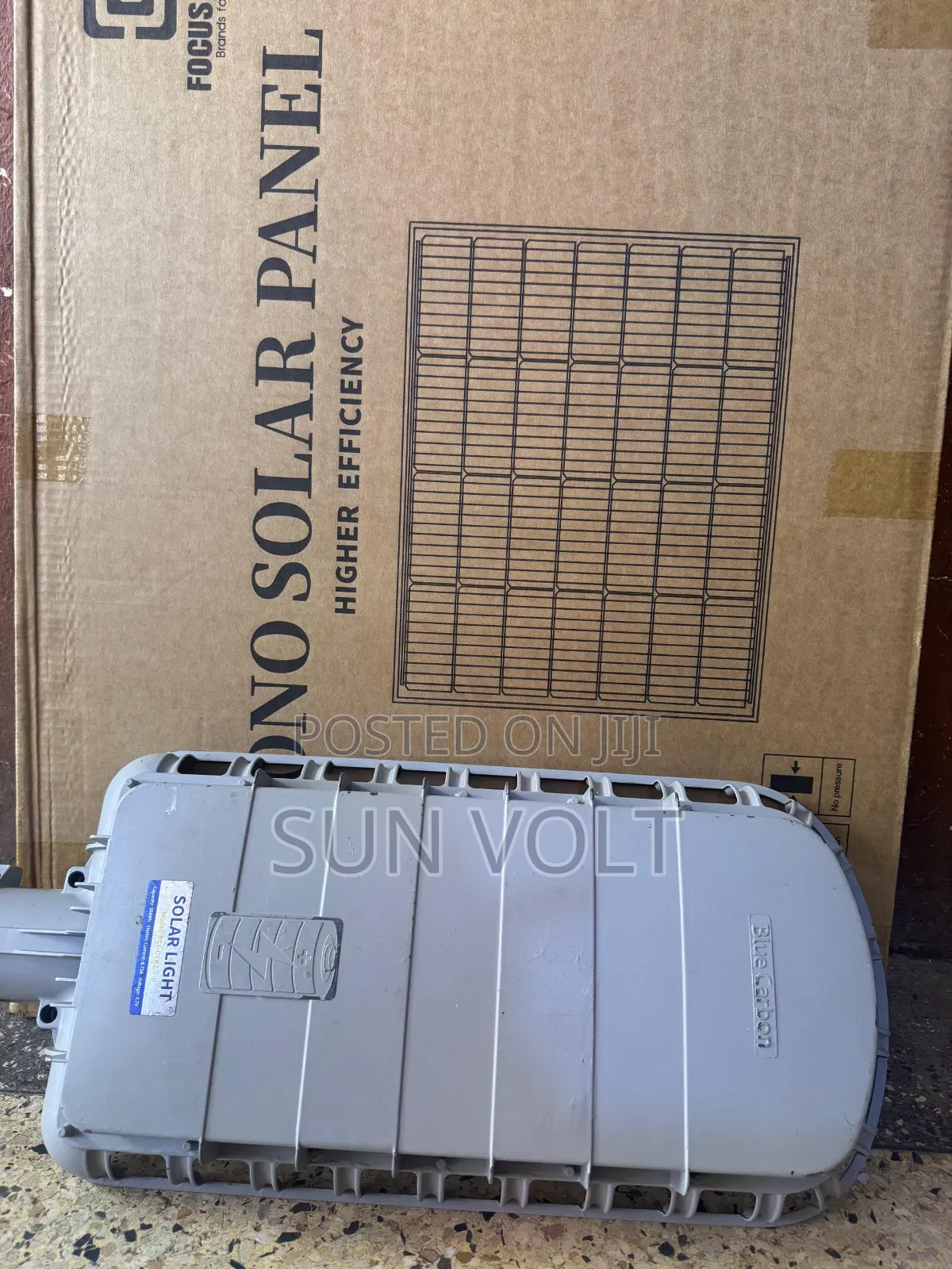 1000w Blue Carbon Solar Street Light