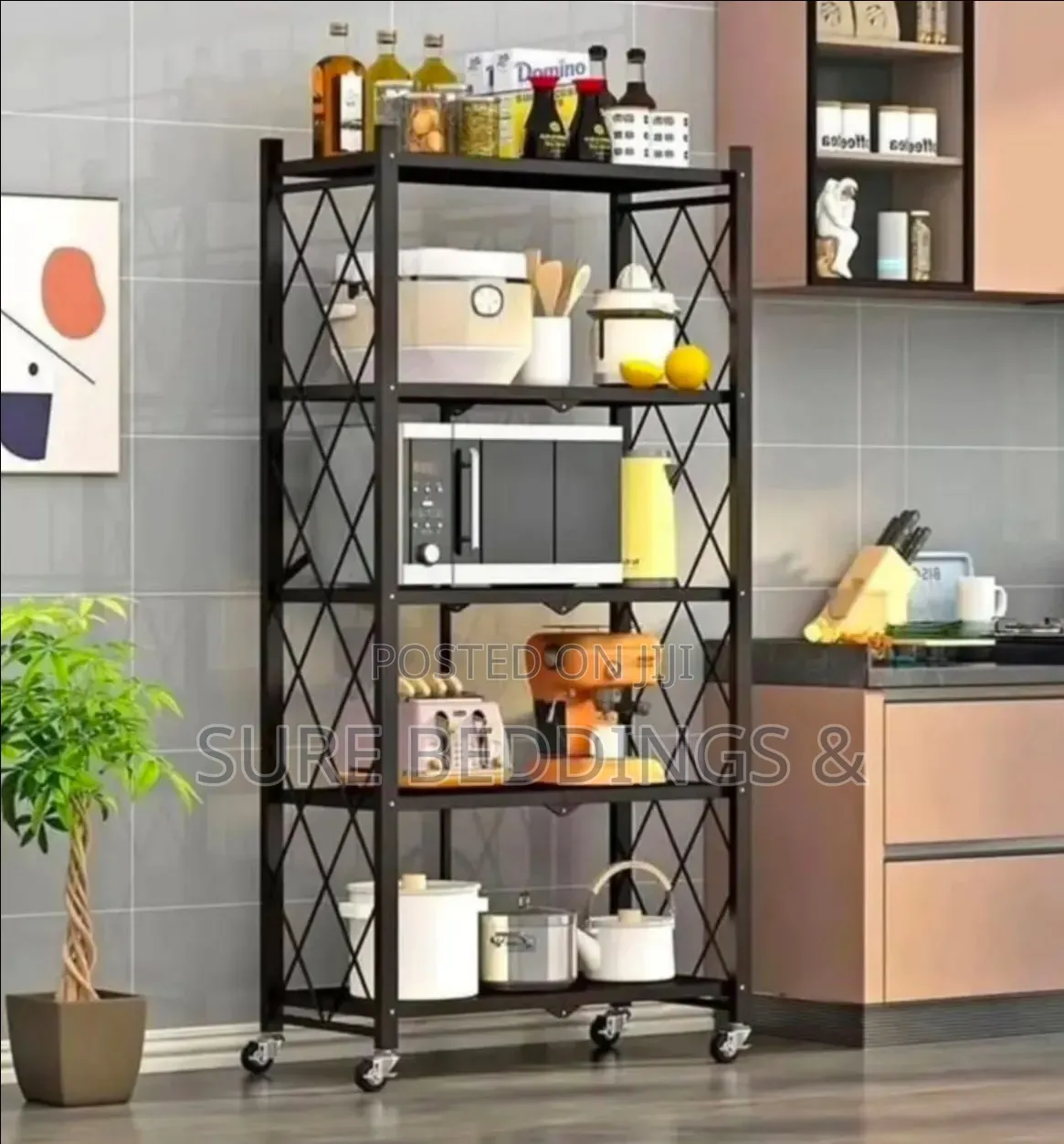 Foldable Kitchen Rack