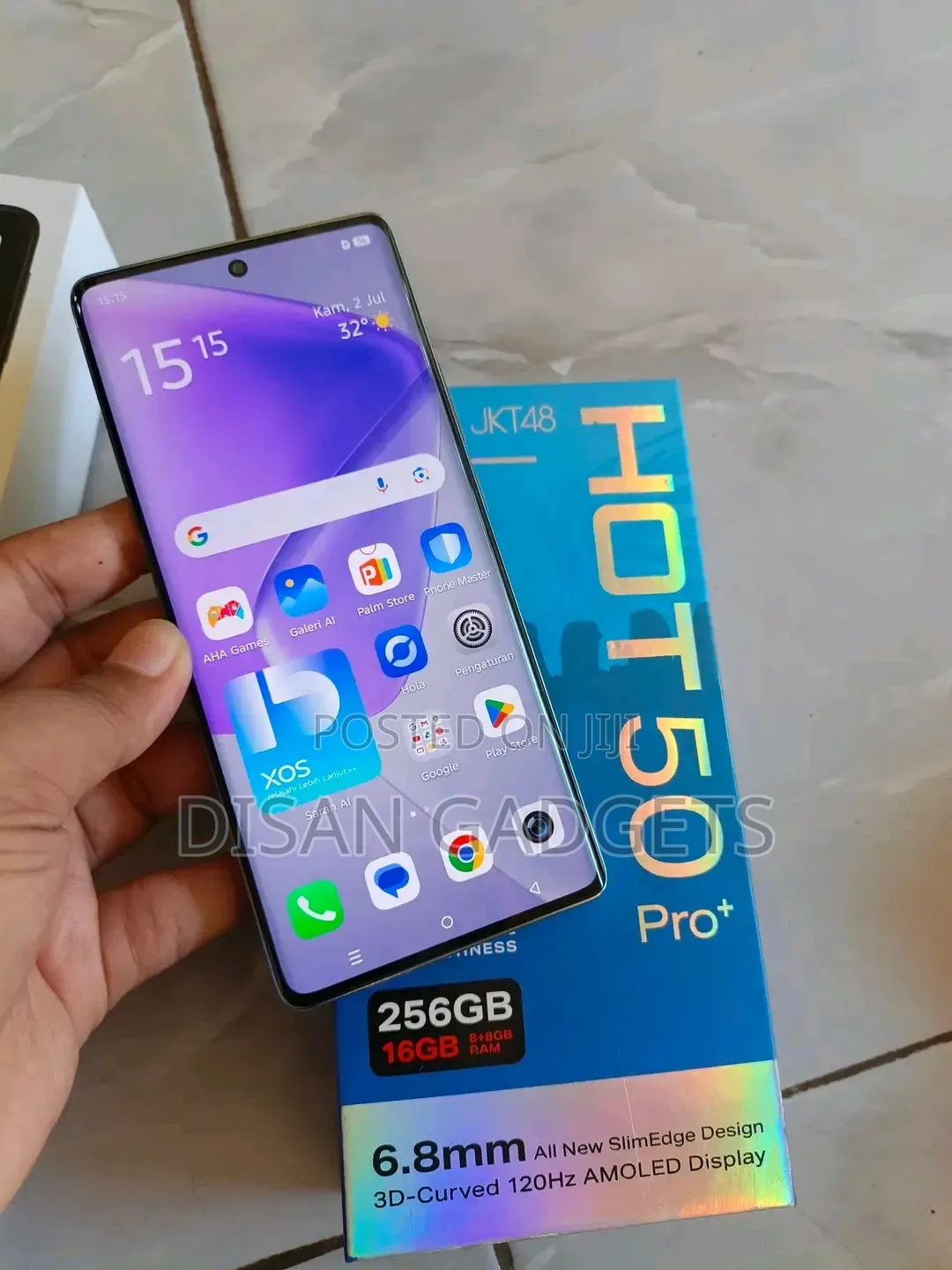 New Infinix Hot 50 Pro+ 4G 256 GB Red