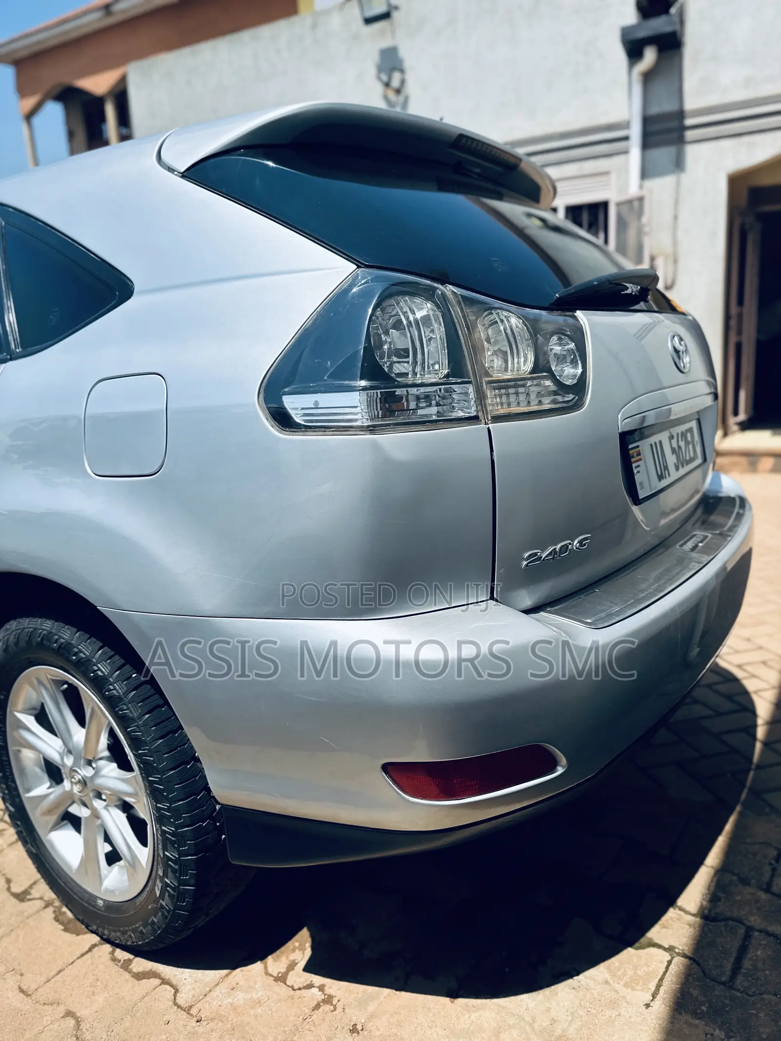 Toyota Harrier 2008 Silver