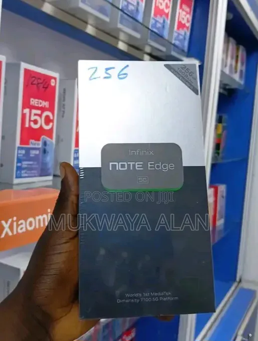 New Infinix Note Edge 256 GB Blue