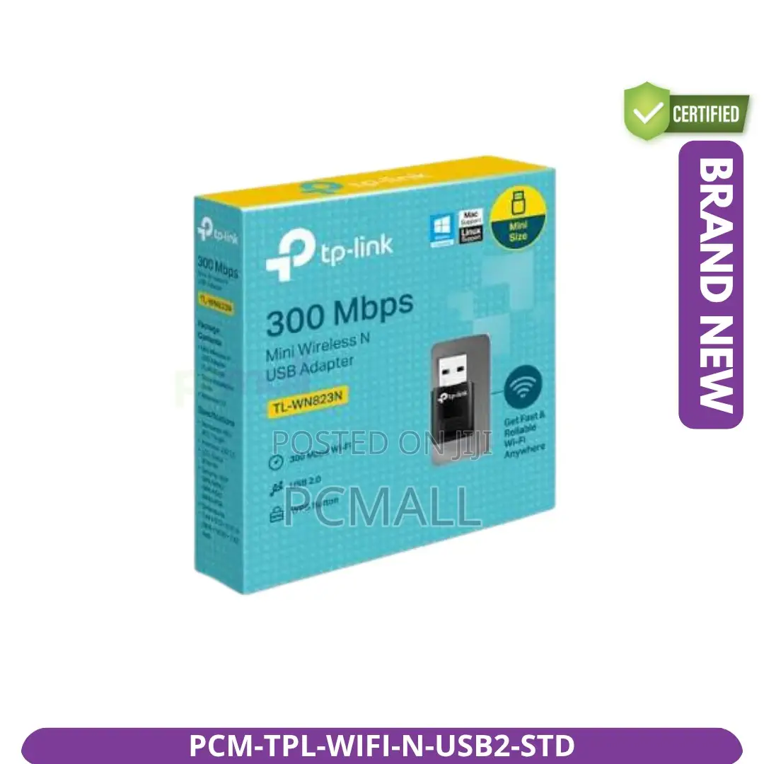 Tp-Link Tl-Wn823n 300mbps Usb Wifi Adapter Brand New