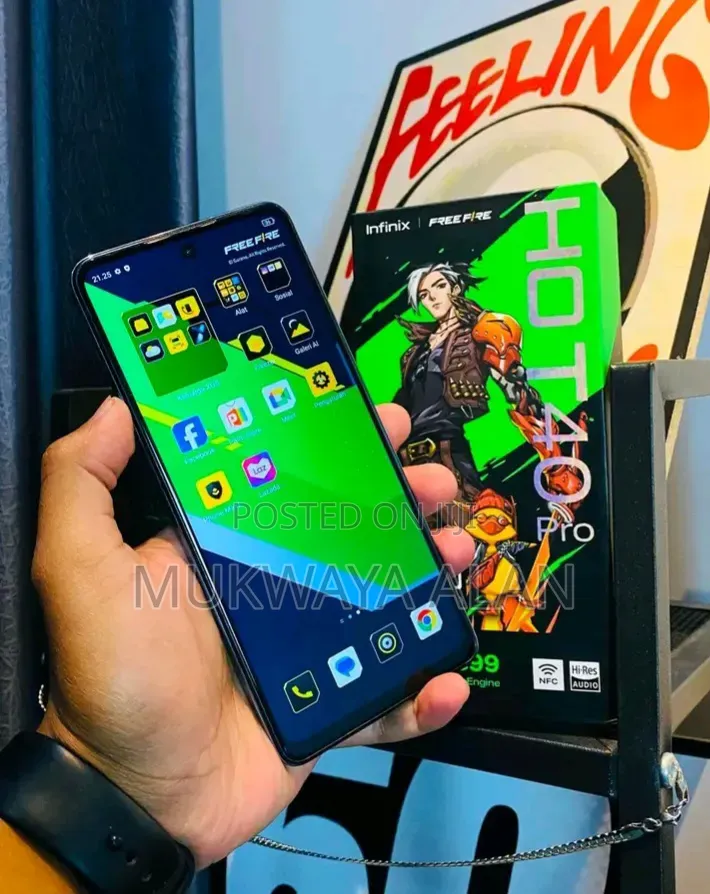 New Infinix Hot 40 Pro 256 GB Gray