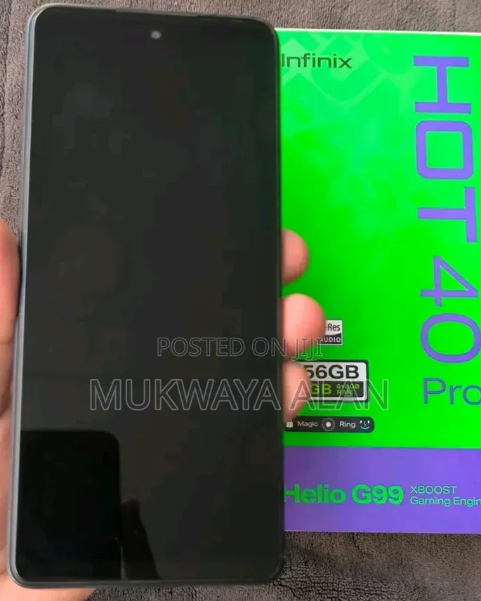 New Infinix Hot 40 Pro 256 GB Gray