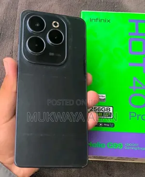 New Infinix Hot 40 Pro 256 GB Black