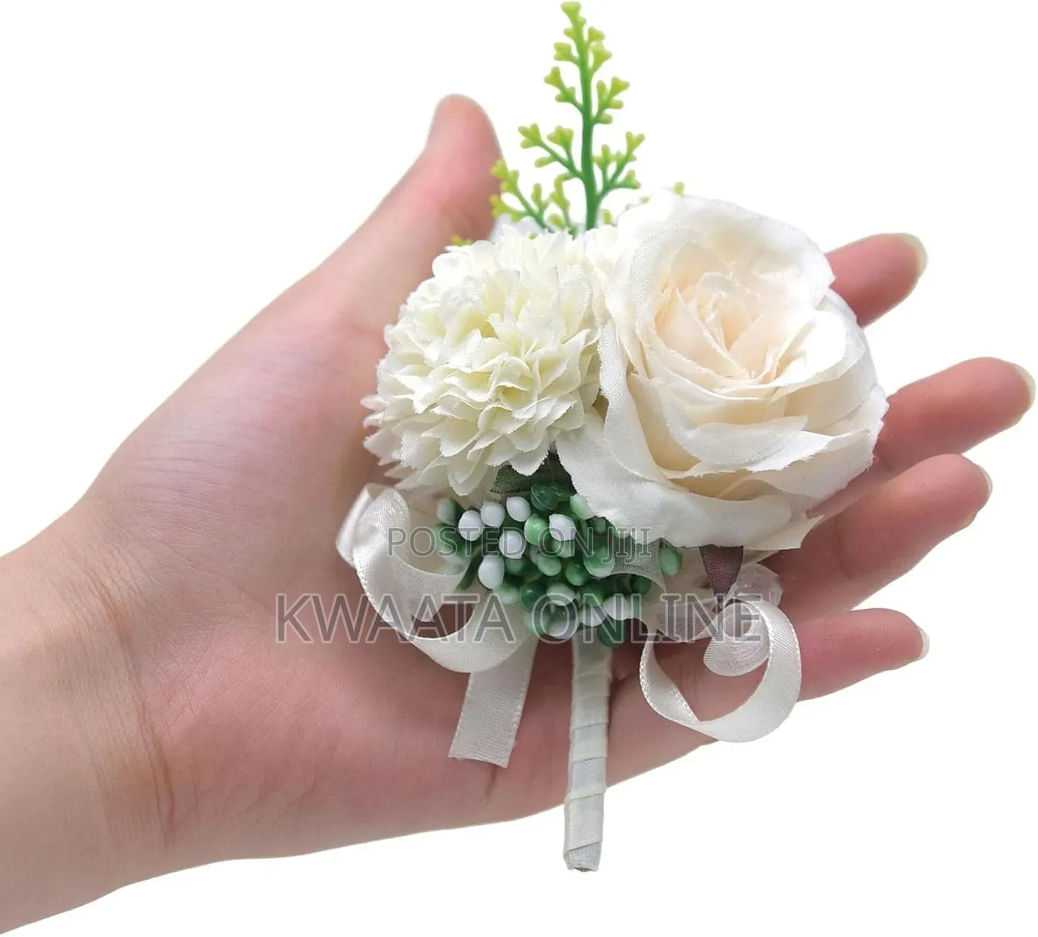 Artificial Boutonnieres Flower Suit/Wrist for Groom and Best Man