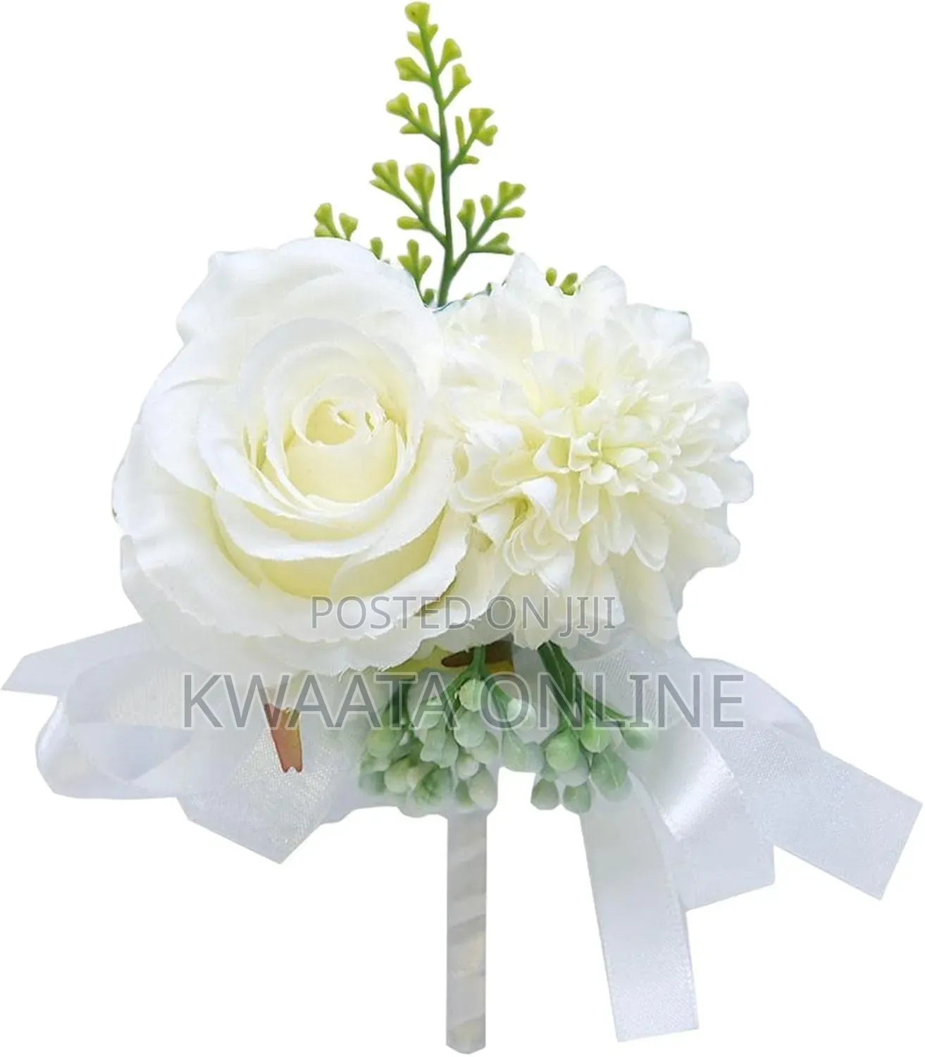 Artificial Boutonnieres Flower Suit/Wrist for Groom and Best Man