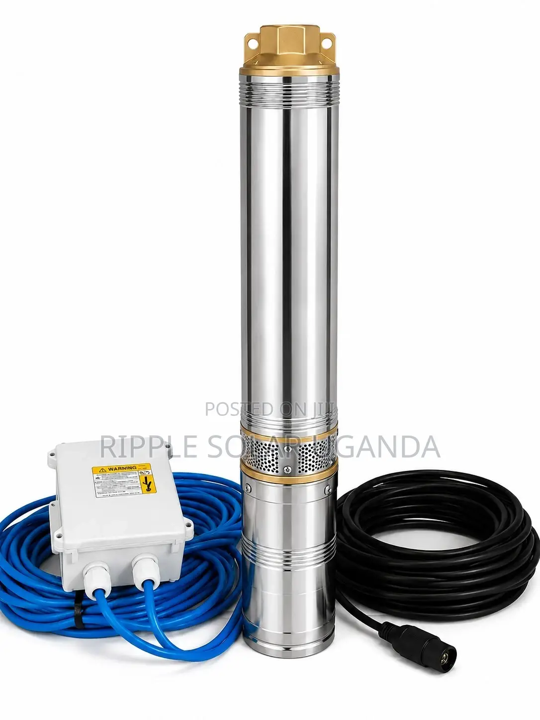 550w AC Borehole Water Pump 72m Head 5800l/H Deep Well