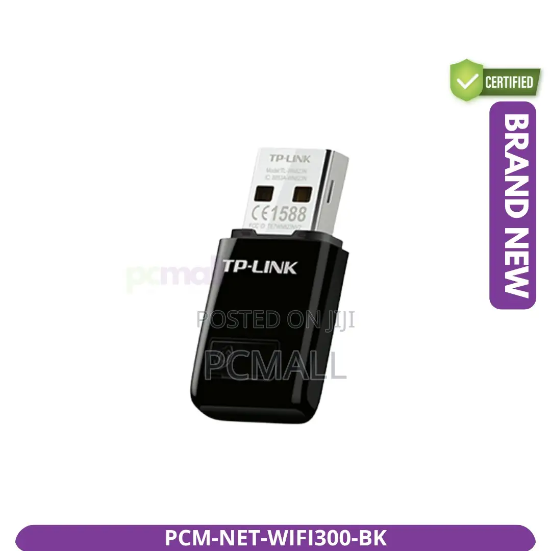 Mini Usb Wifi Adapter 300mbps Dongle Brand New Black