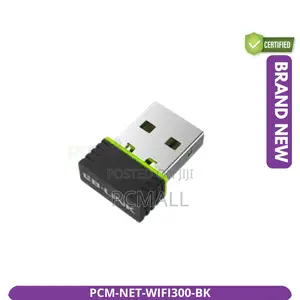 Mini Usb Wifi Adapter 300mbps Dongle Brand New Black
